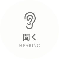 聞く